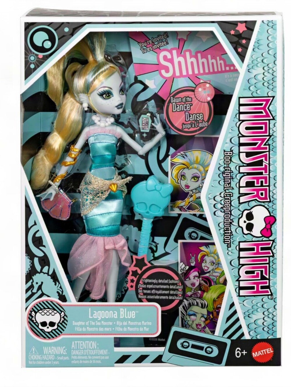 Dawn Of The Dance Lagoona Blue Monster High Doll NWT